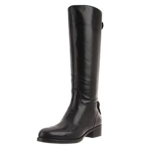 Joan & David Tall Black Riding Boots